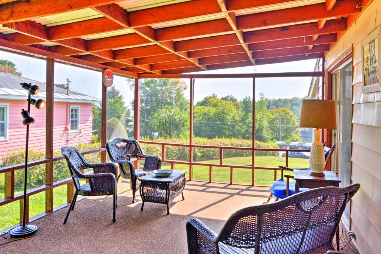 Mayfield Home With Private Dock On Lake Sacandaga! Broadalbin Bagian luar foto
